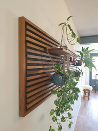 Wandpaneel in het interieur